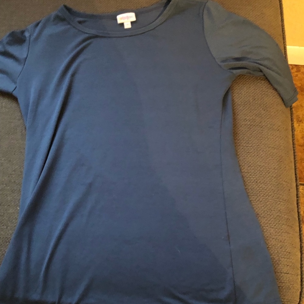 Solid blue Gigi